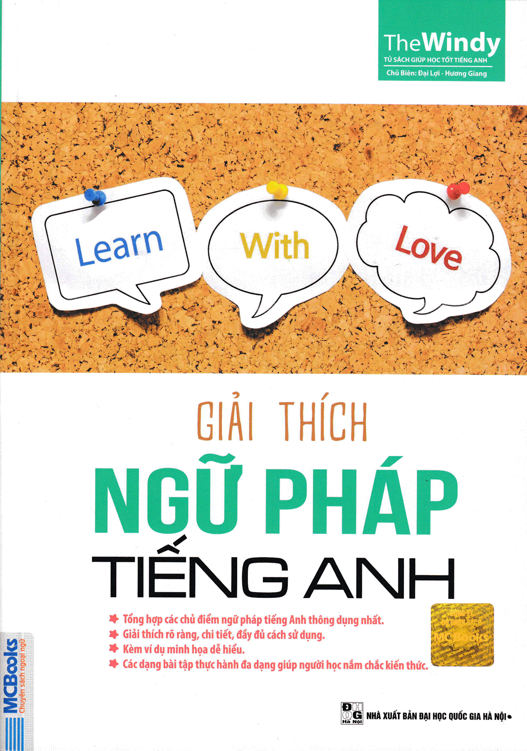 Bìa sách “Giải thích ngữ pháp tiếng Anh”