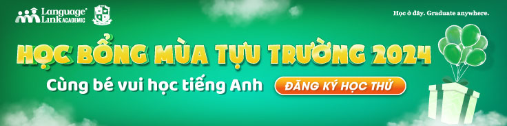 Ưu đãi tựu trường khóa Tiếng Anh Mẫu Giáo