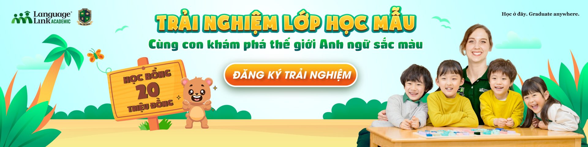 Lớp học Tiếng Anh cho trẻ mẫu giáo