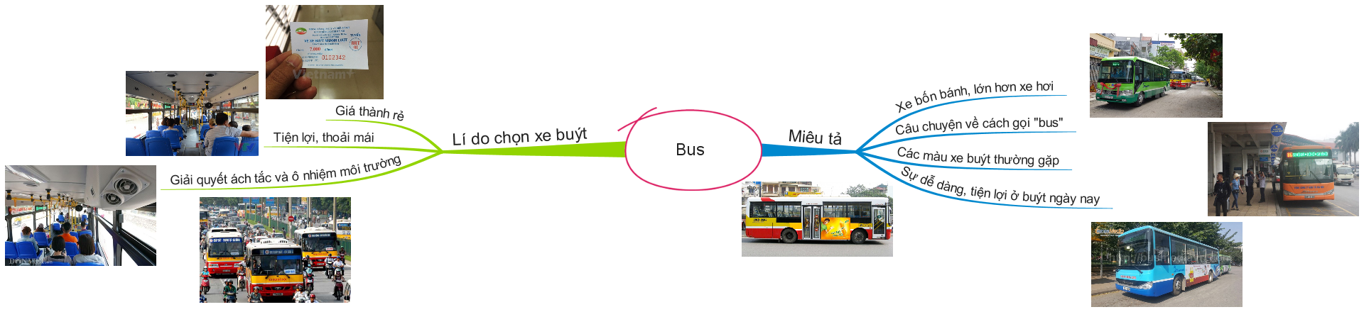 Hướng dẫn viết bài viết về phương tiện giao thông bằng tiếng Anh