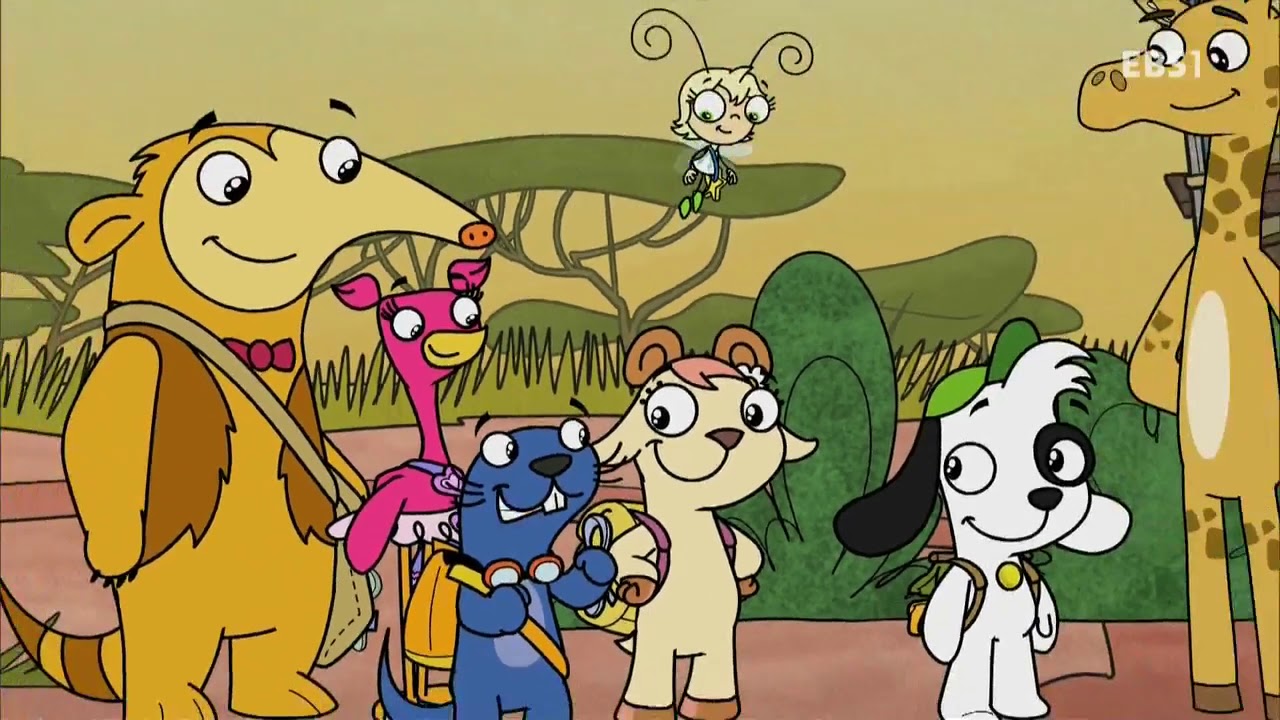 Tạo hình nhân vật Doki cùng những người bạn - nhân vật chính trong series phim