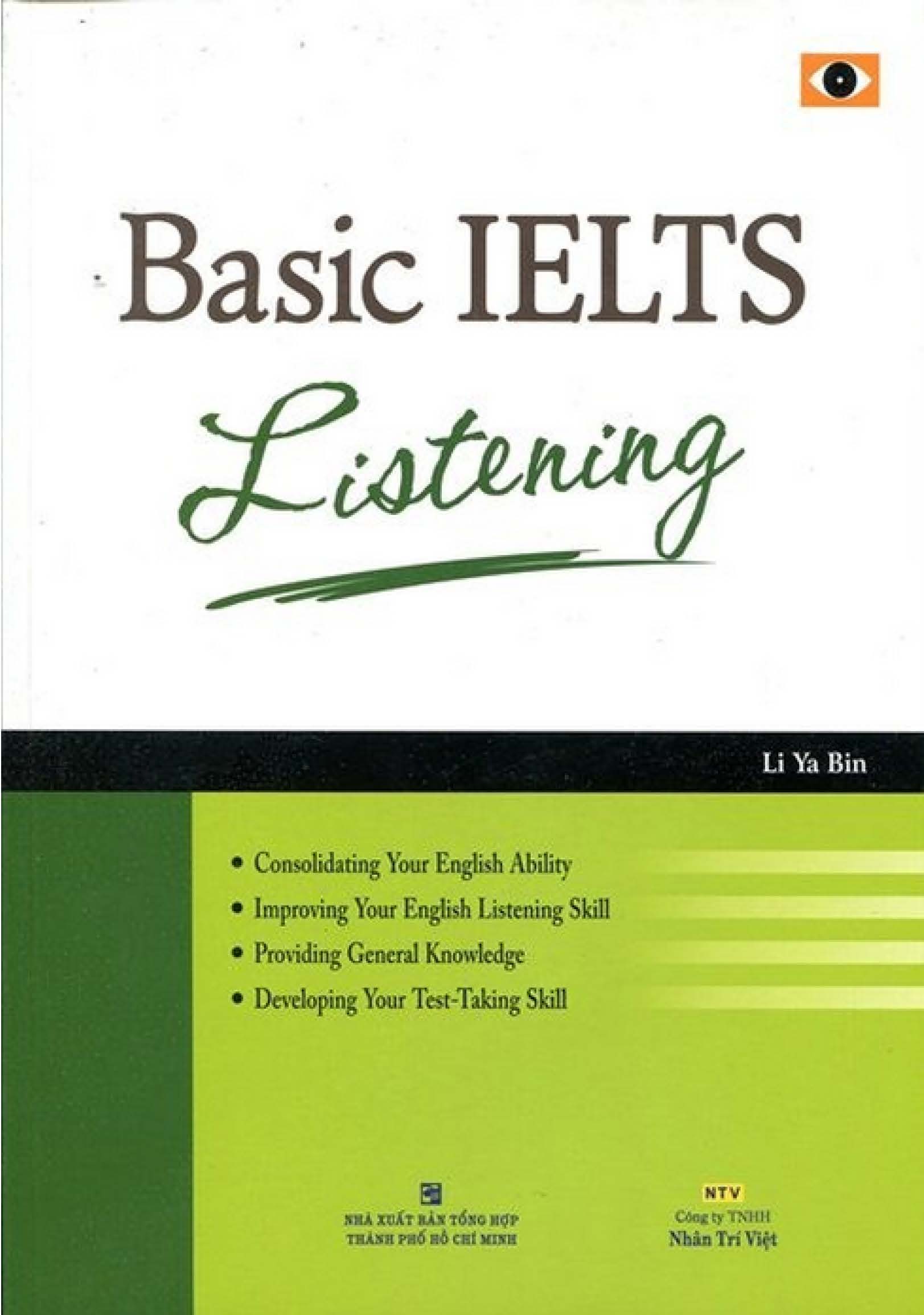Bìa cuốn sách "Basic IELTS Listening"