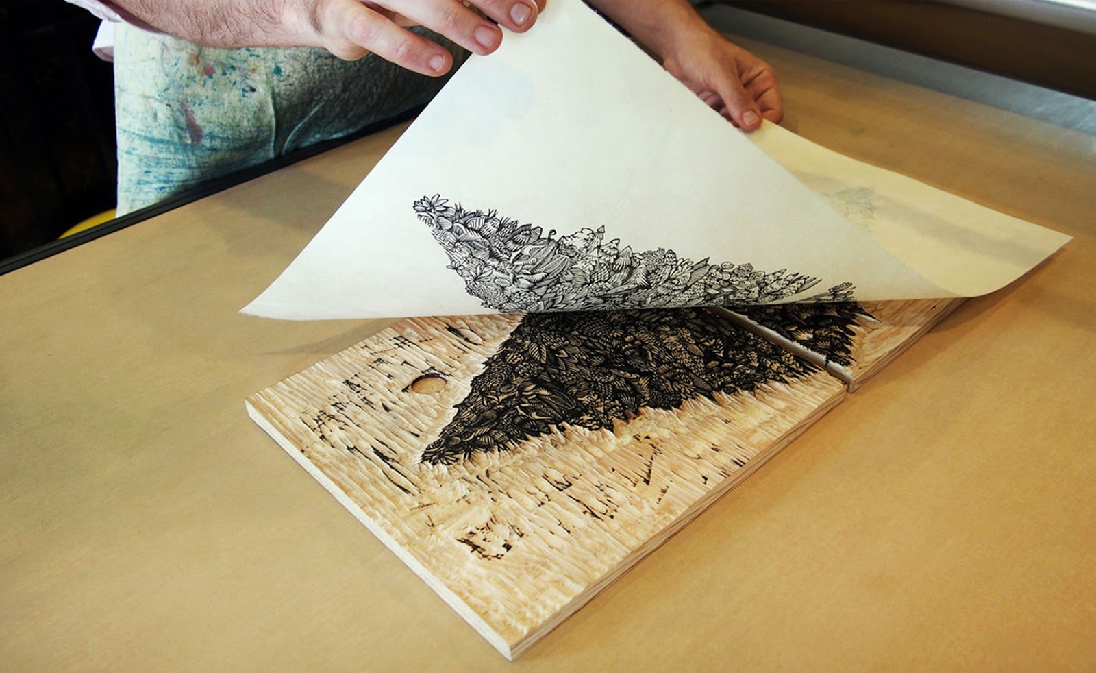 Xylography - Kỹ năng khắc hoa văn trên gỗ