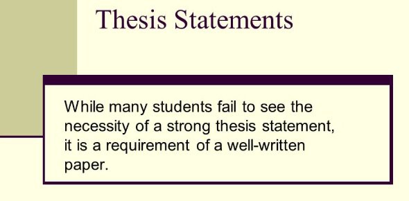 Cách hình thành câu thesis statement trong IELTS Writing