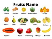 Từ vựng về tên các loại trái cây bằng tiếng Anh kèm phiên âm