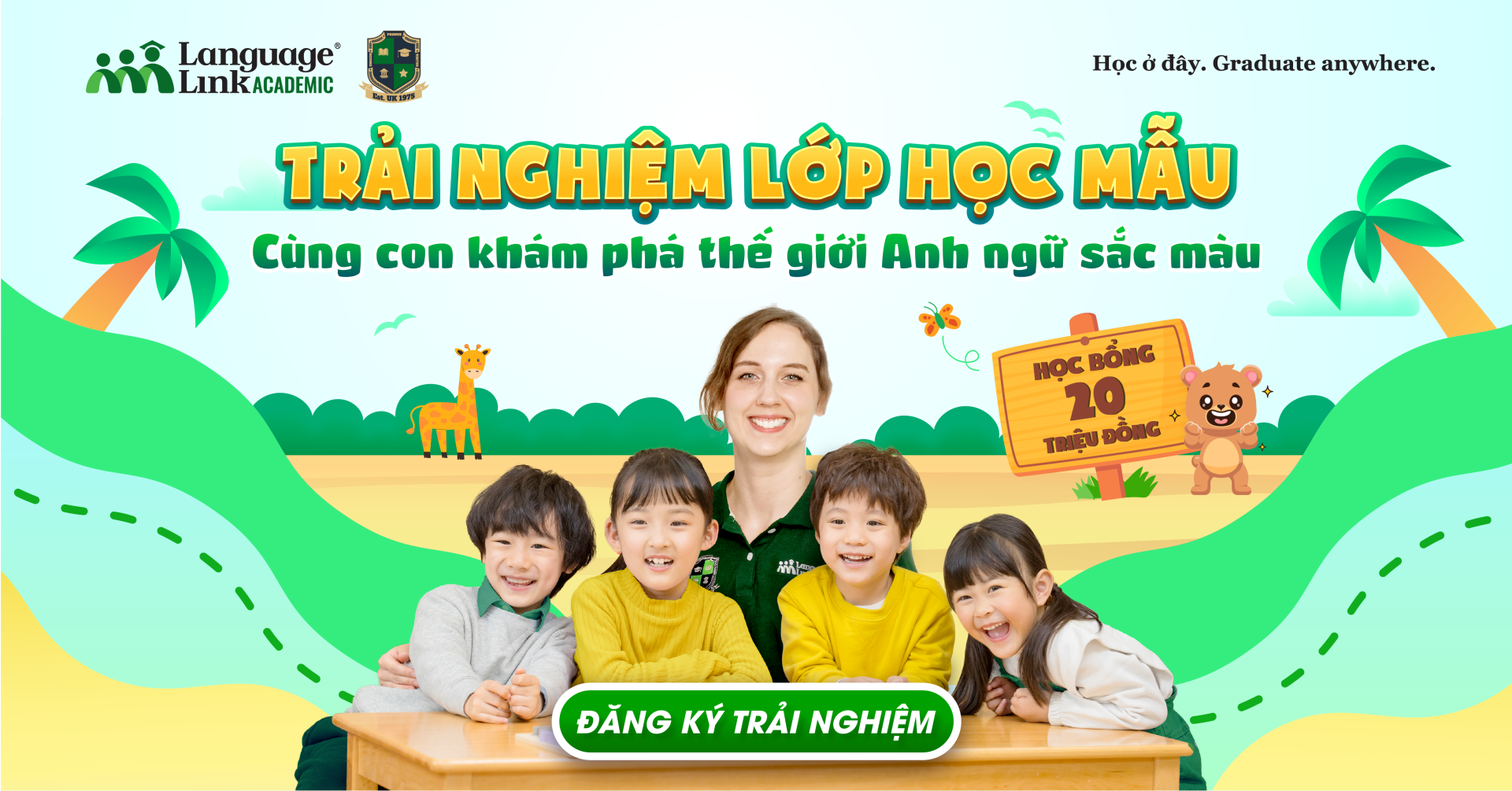 Lớp học Tiếng Anh cho trẻ mẫu giáo